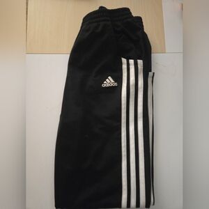 Adidas Kids Black Track Pants